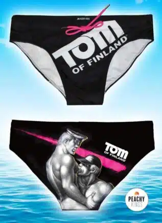 Tom of Finland "Black" Swim Brief Small