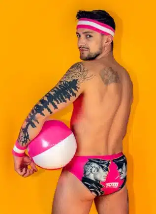 Tom of Finland "Pink" Swim Brief Small