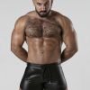 Locker Gear 3 Way Zipper Contrast Short Khaki