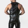Locker Gear Punch Hole Leatherette Vest