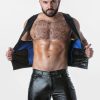 Locker Gear Punch Hole Leatherette Vest