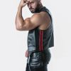 Locker Gear Punch Hole Leatherette Vest