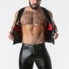 Locker Gear Punch Hole Leatherette Vest