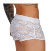 Gigo Fetish Mesh Short White