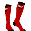 SneakXX Football Socks Red FIST