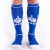 Brutus FUCK Socks with Pocket Blue