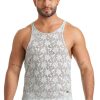 Gigo Vibrant Lace Tank Blue