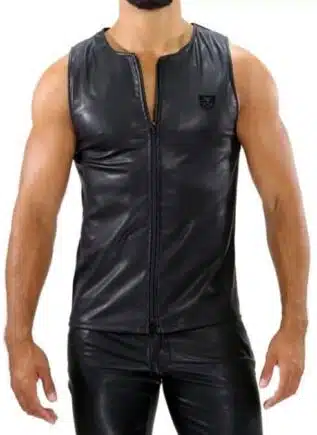 ToF Zipped Tank Top Fetish