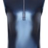 NEK Men's Blue Metallic Shirt