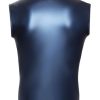 NEK Men's Blue Metallic Shirt