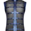 NEK Men's Blue Metallic Shirt