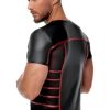 NEK Men's Red and Black Shirt