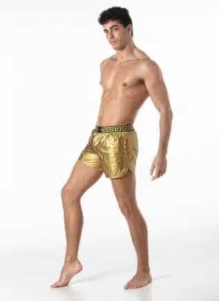 Leader Invictus Party Shorts Black/Gold