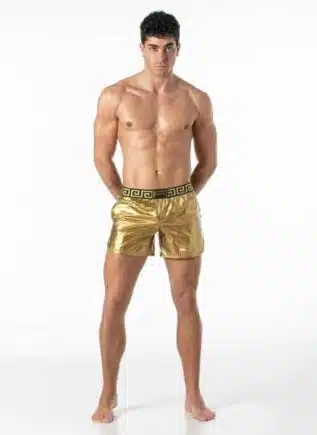 Leader Invictus Party Shorts Black/Gold