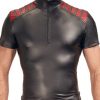 NEK VEGA T-shirt Black and Red