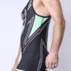 Cellblock 13 Pup Tron Singlet Lime