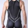 Cellblock 13 Pup Tron Singlet Lime