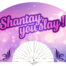 Giant Hand Fan SHANTAY, YOU SLAY