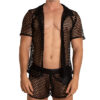 Gigo Hole Shirt Black