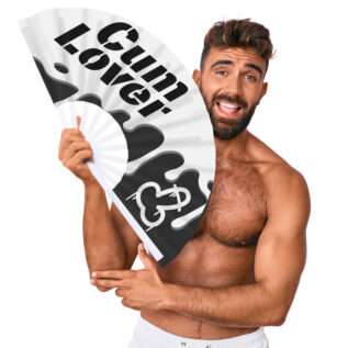 Giant Hand Fan CUM LOVER