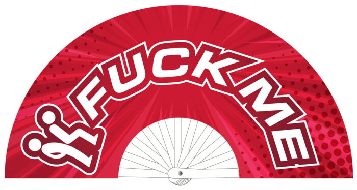 Giant Hand Fan FUCK ME
