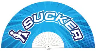 Giant Hand Fan SUCKER