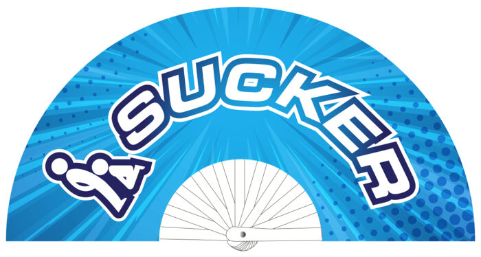 Giant Hand Fan SUCKER