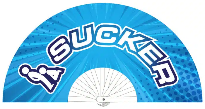 Giant Hand Fan SUCKER