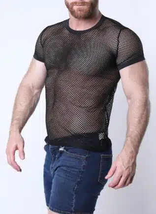 Timoteo Santorini Mesh T-Shirt