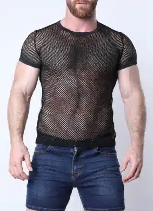 Timoteo Santorini Mesh T-Shirt