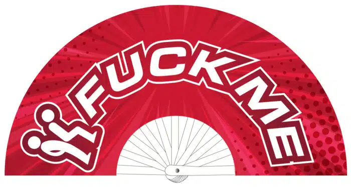 Giant Hand Fan FUCK ME