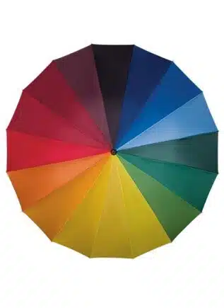Rainbow umbrella