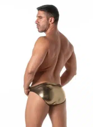 TOF Paris Fiesta Mini Briefs Gold