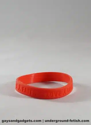 Aids Awareness Silicone Bracelet