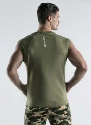 CODE 22 Force Sweat Top Khaki