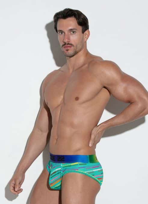 CODE 22 Pride Mesh Brief