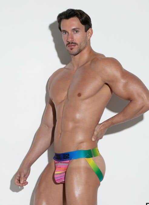 CODE 22 Pride Mesh Jockstrap