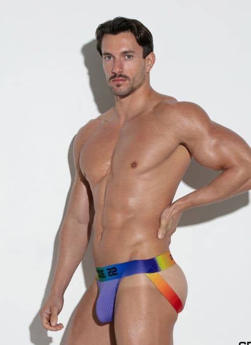 CODE 22 Pride Mesh Jockstrap