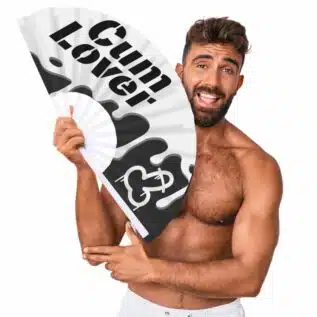 Giant Hand Fan CUM LOVER