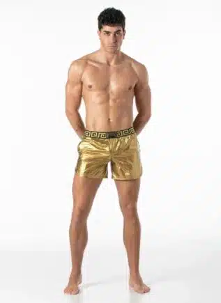 Leader Invictus Party Shorts Black/Gold