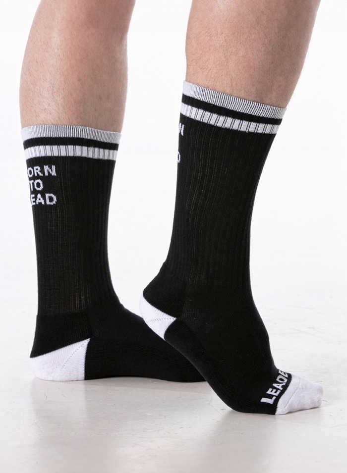 Leader Loaded Soccer Socks Black