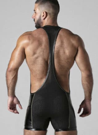 Locker Gear Mesh Singlet Khaki