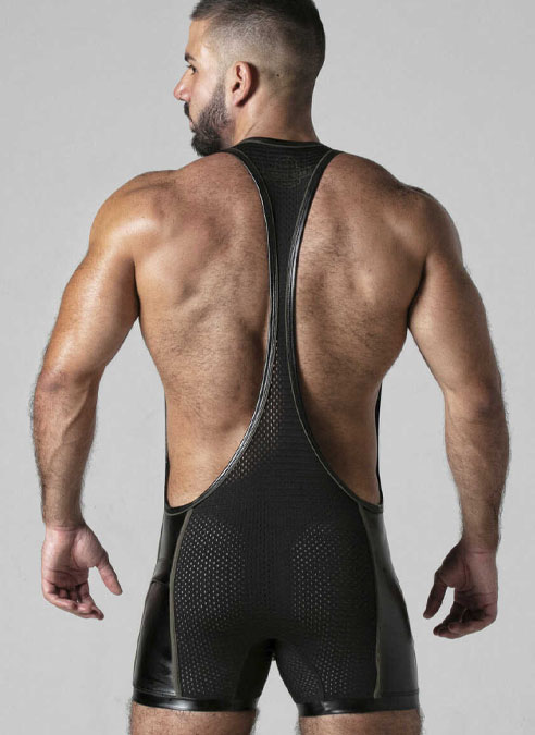 Locker Gear Mesh Singlet Khaki