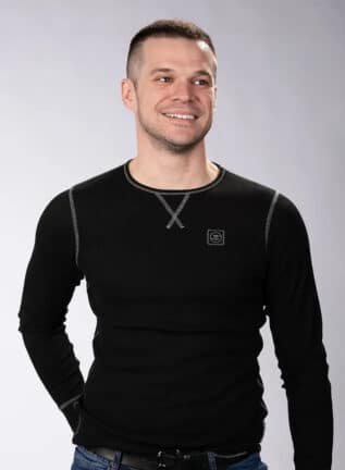 Mr. Thermal Shirt Black