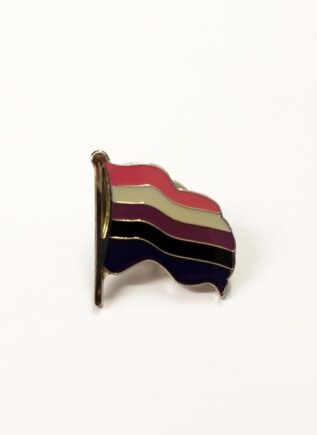 Pride Pin Wavy Genderfluid Flag