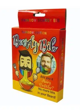 Rainbow Beard Bib