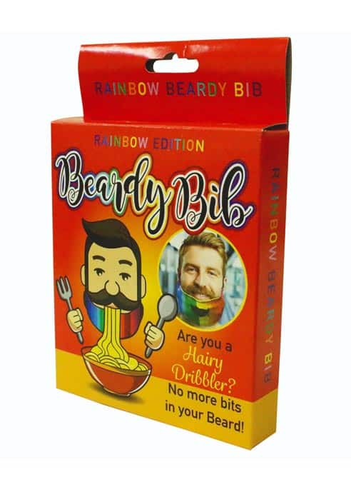 Rainbow Beard Bib