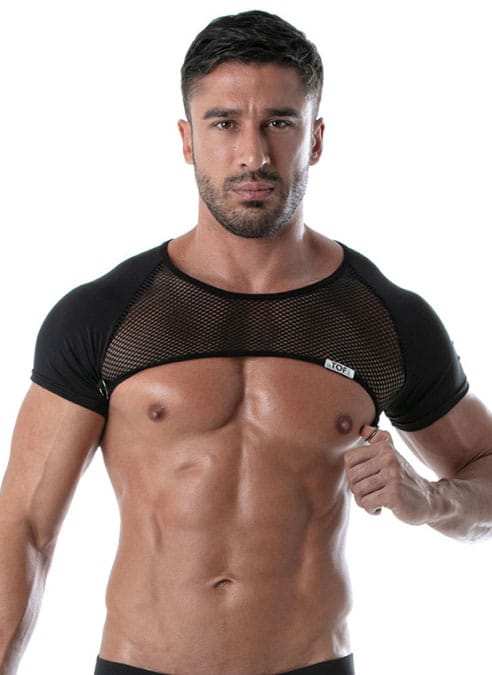 TOF Paris Circuit Mesh Full Harness Black