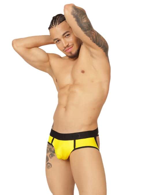 Gigo Cool Jock Thong Yellow