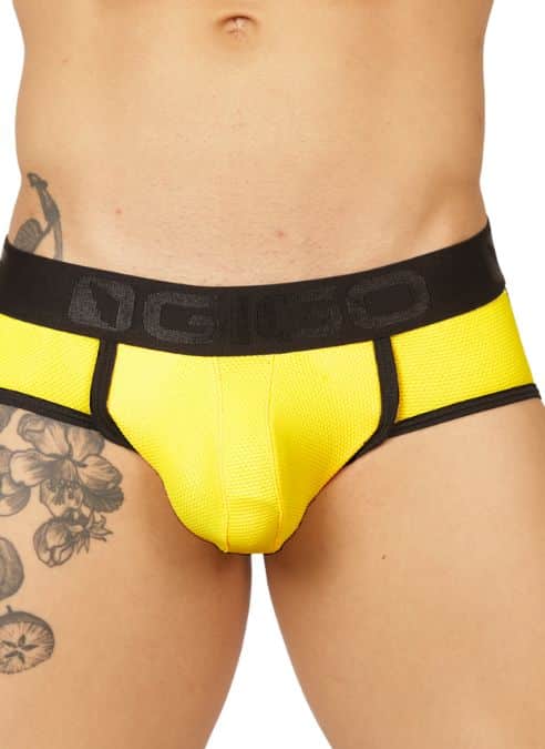 Gigo Cool Jock Thong Yellow